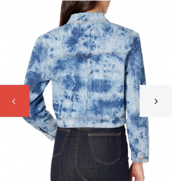 Tie-Dye Denim Jacket - Picture 6 of 7